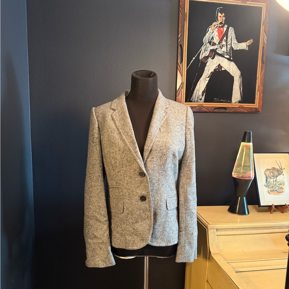 NWT J Crew Women’s Blazer Wool & Silk size 8